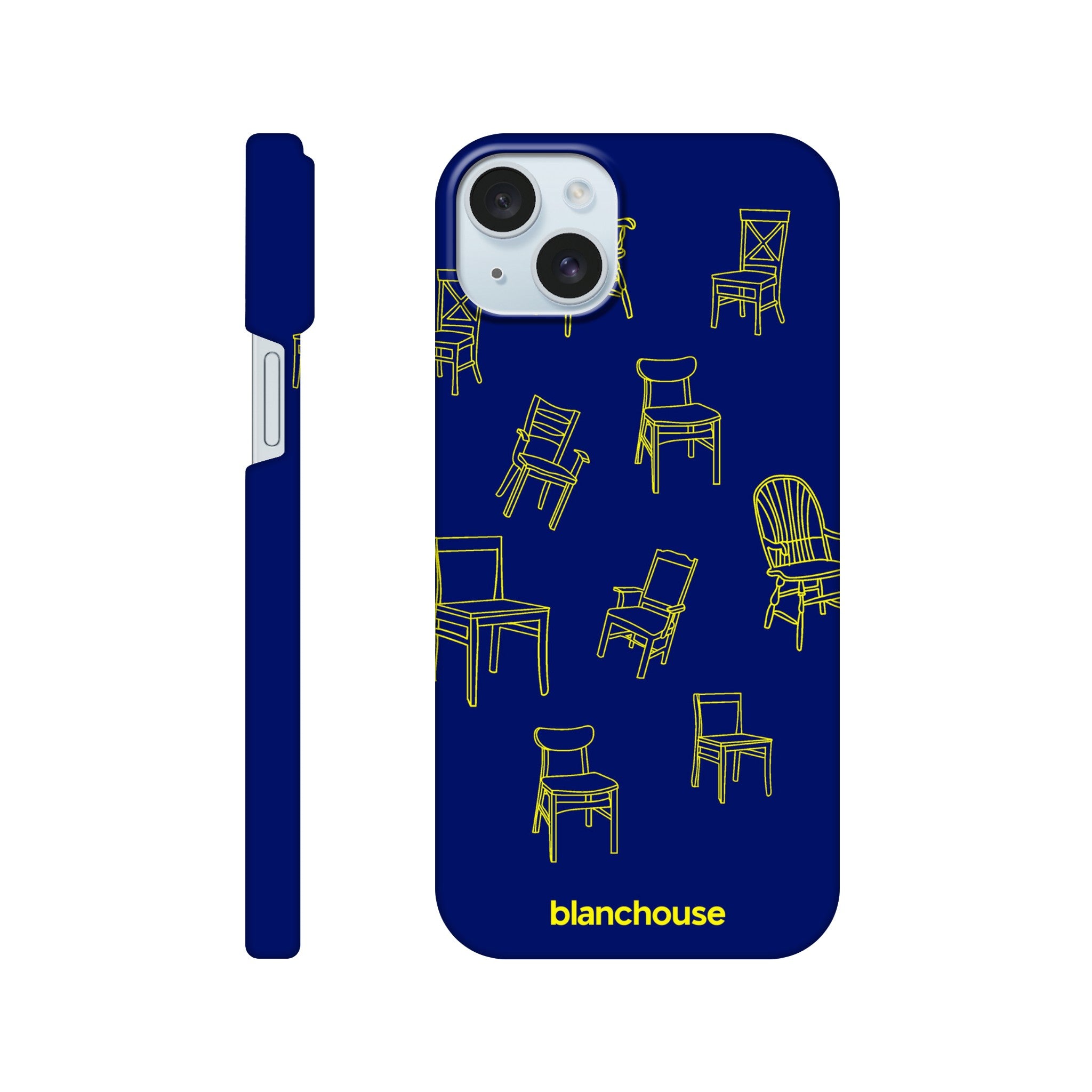 Chair Phone Case - Blue
