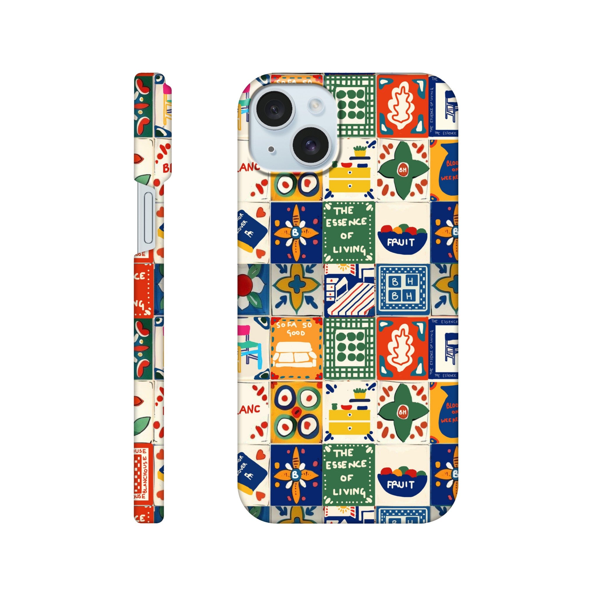 Blanchouse Patch Phone Case