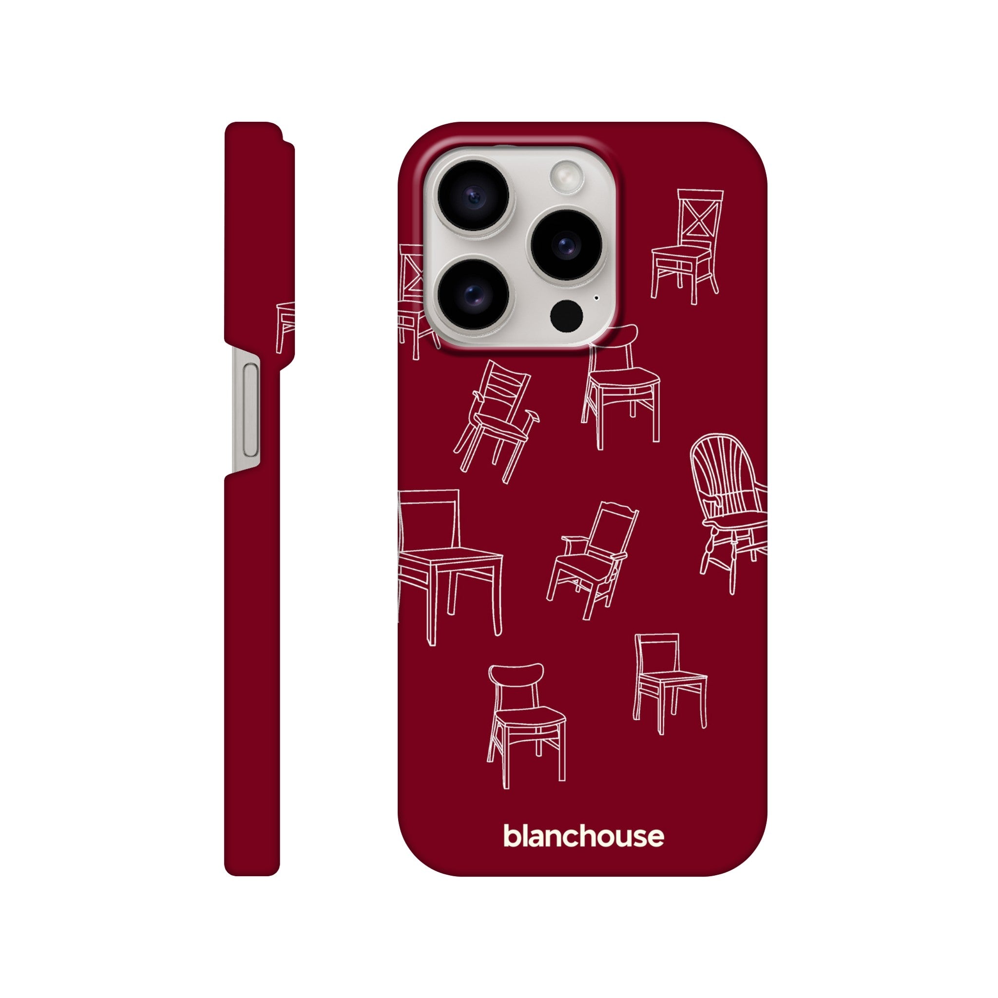 Chair Phone Case - Red