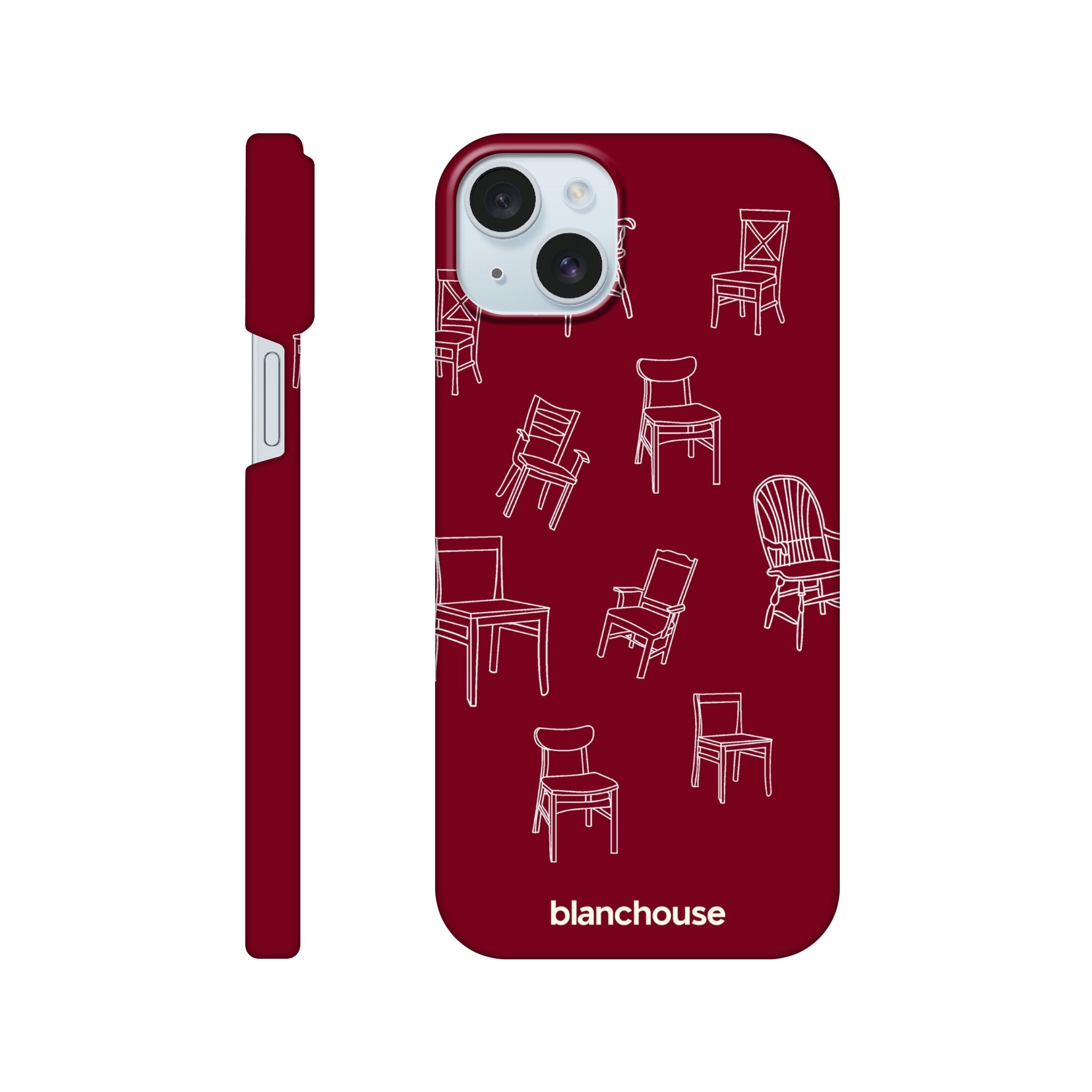 Chair Phone Case - Red