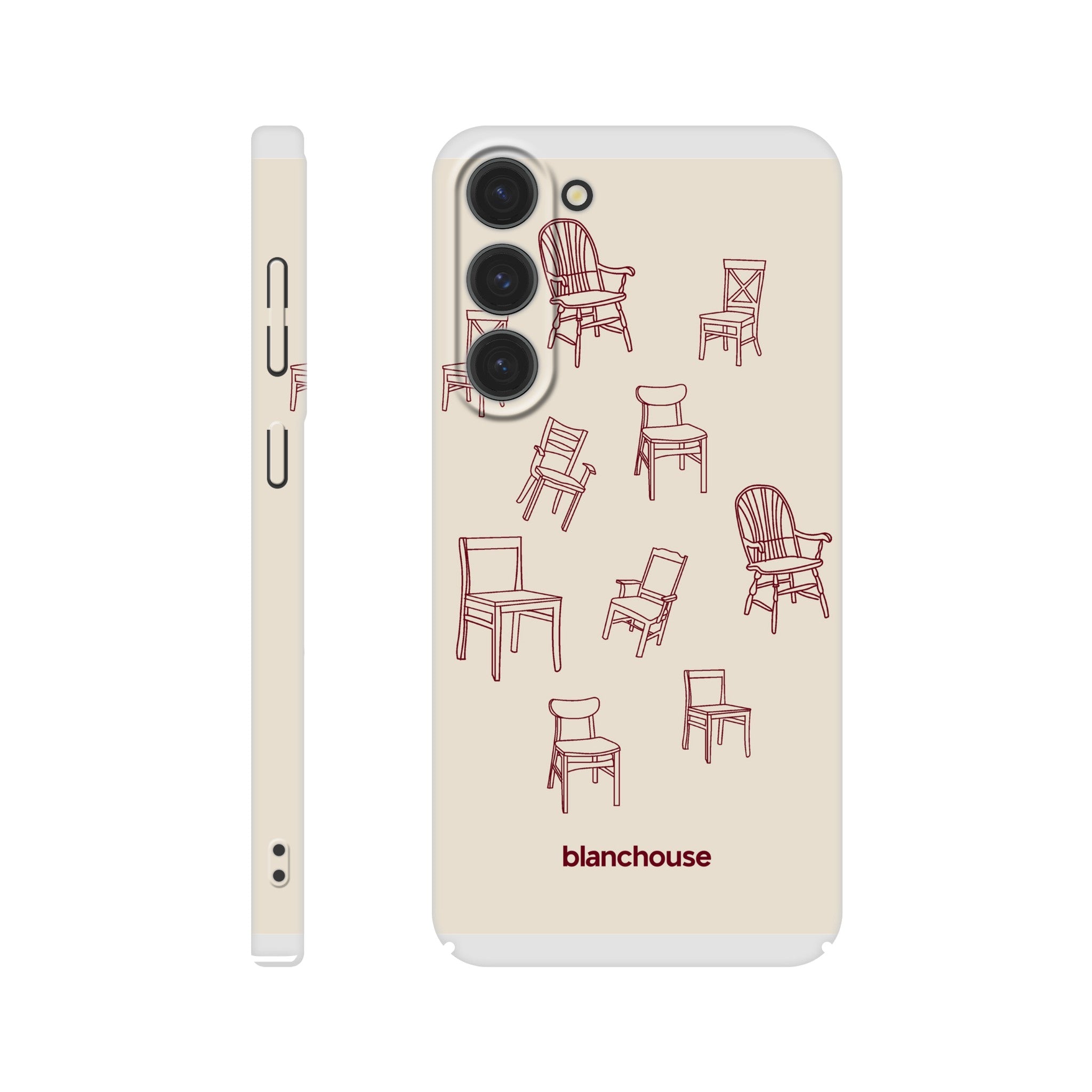 Chair Phone Case - Red