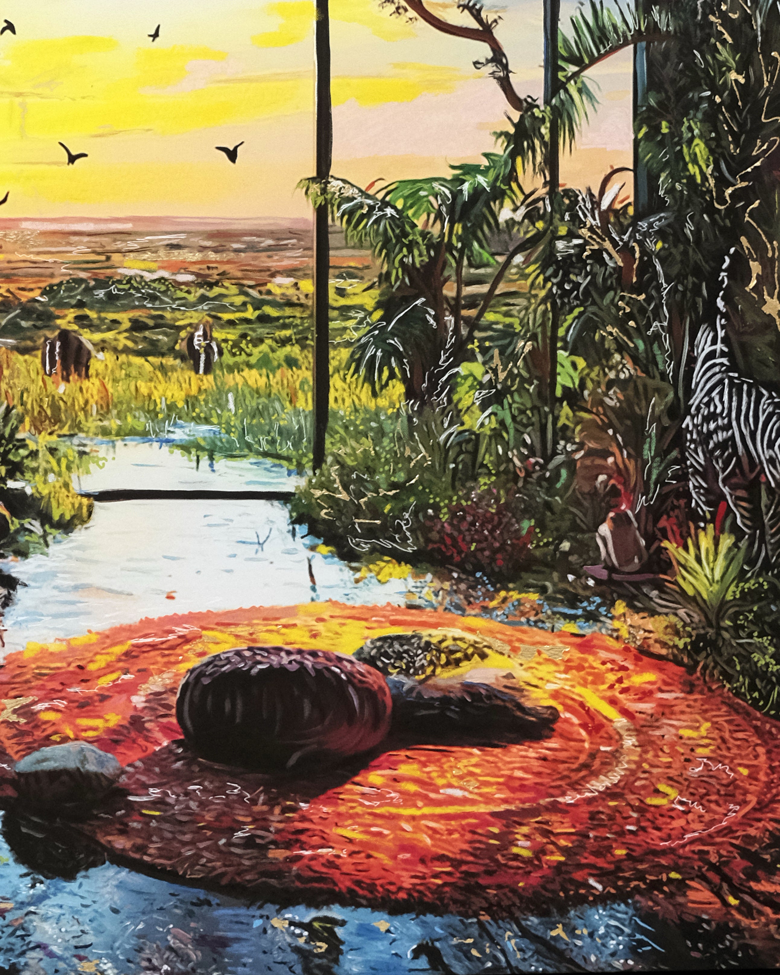 Home of the Herd Original Painting