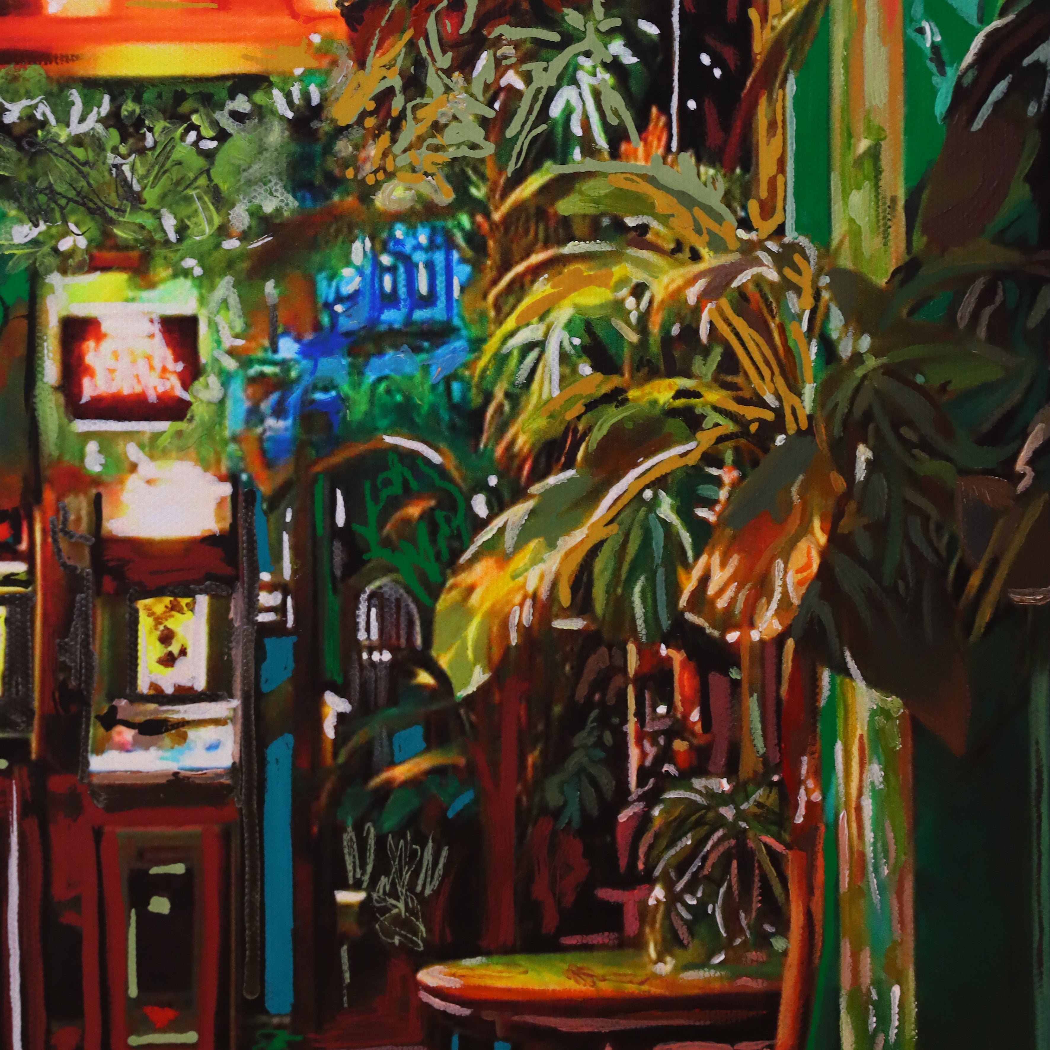 The Lost Arcade Original Painting