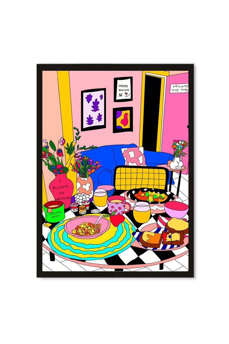 Borderless Weekend Brunching