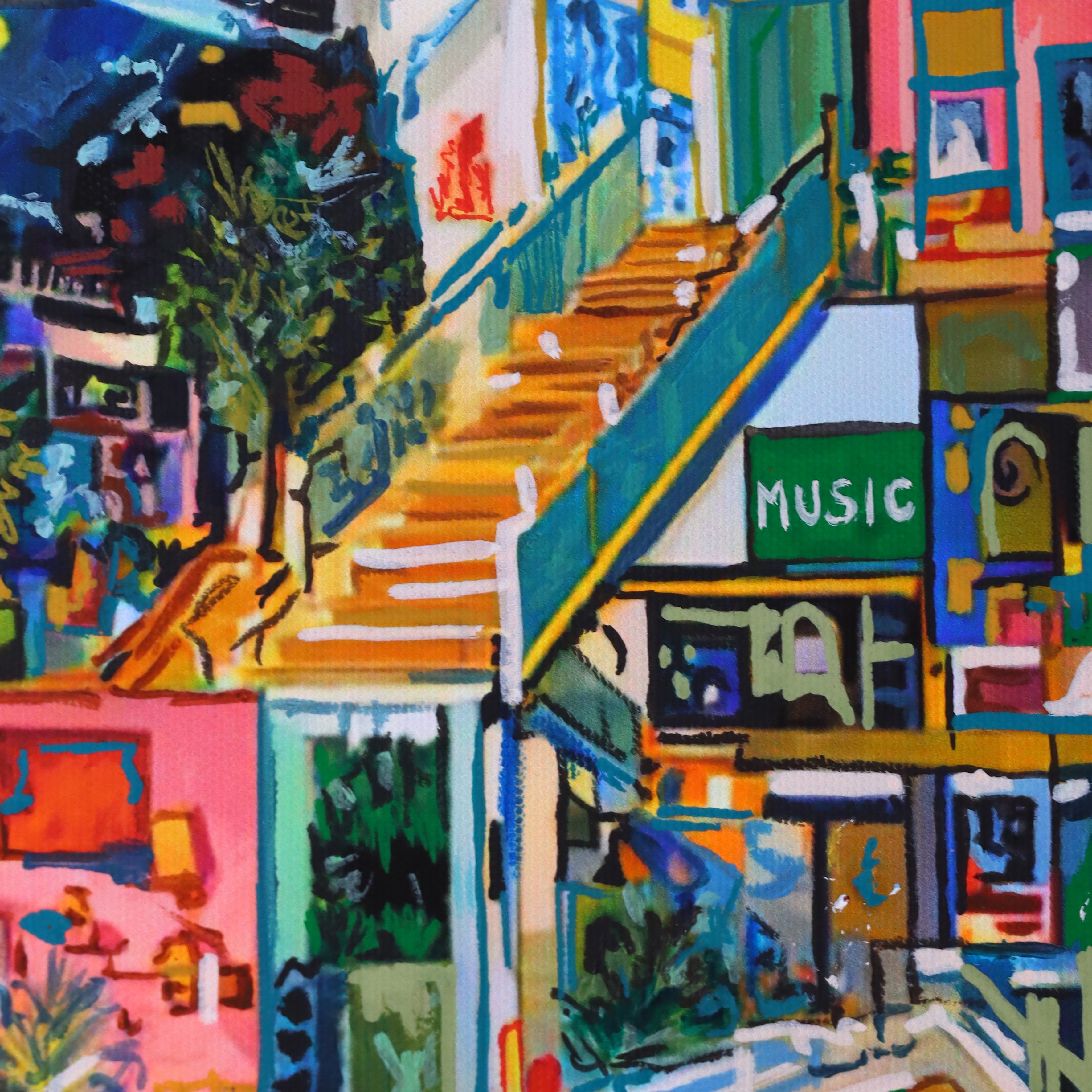 Colours of Tomorrow Original Painting