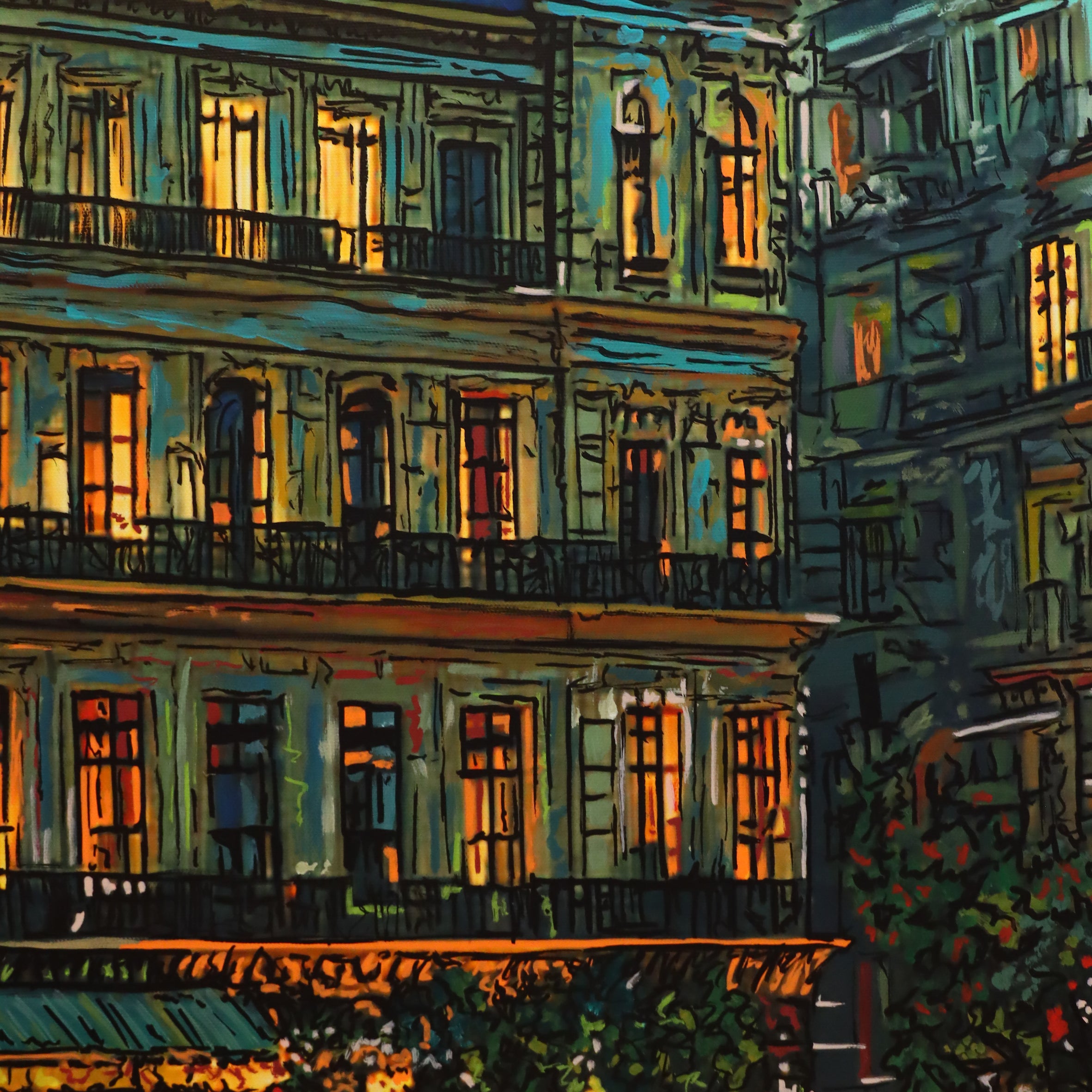 Fountains of Love Original Painting