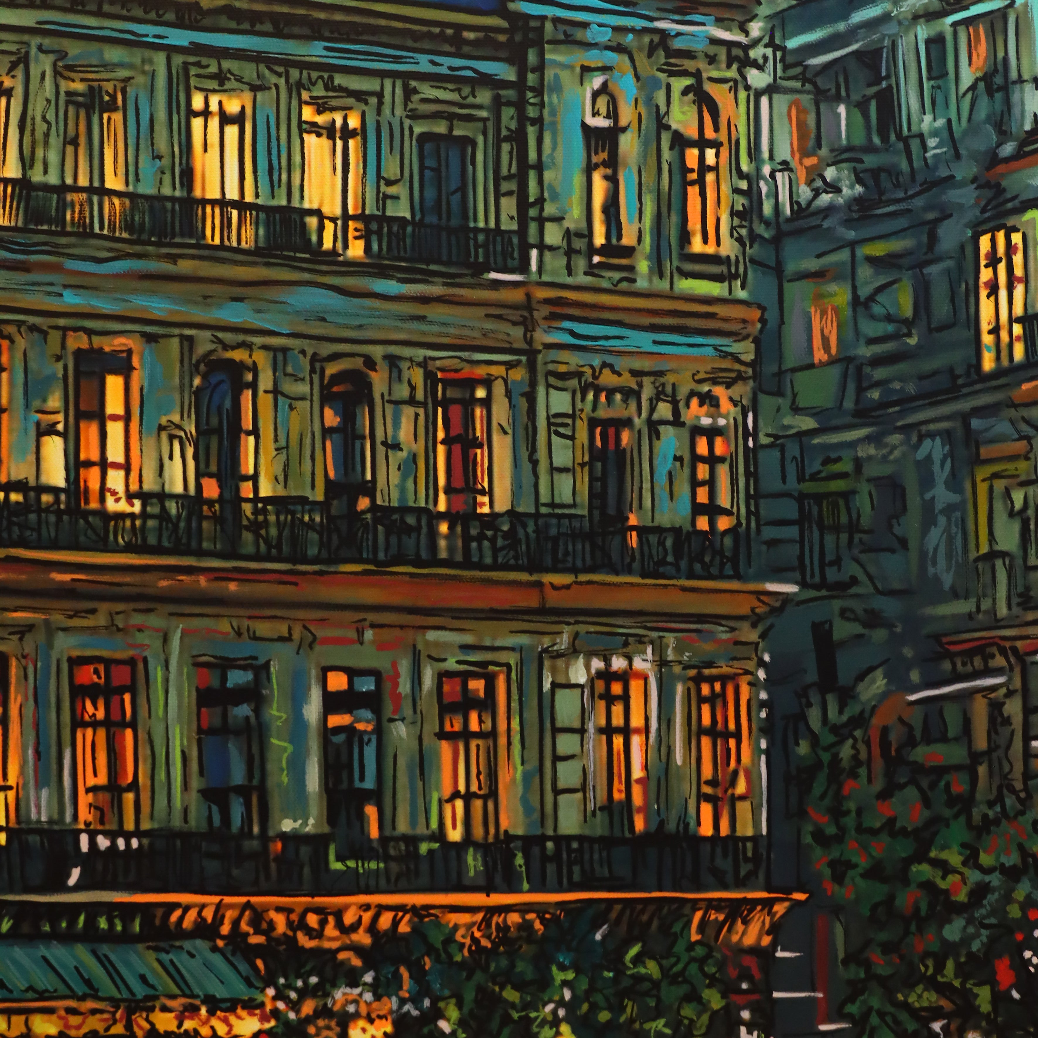 Fountains of Love Original Painting