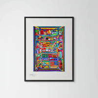 American Fridge - Artist Edition Art Print | Signed & Hand Embellished