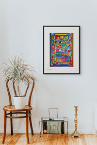 American Fridge - Artist Edition Art Print | Signed & Hand Embellished