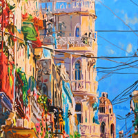 The Long Way Round Original Painting