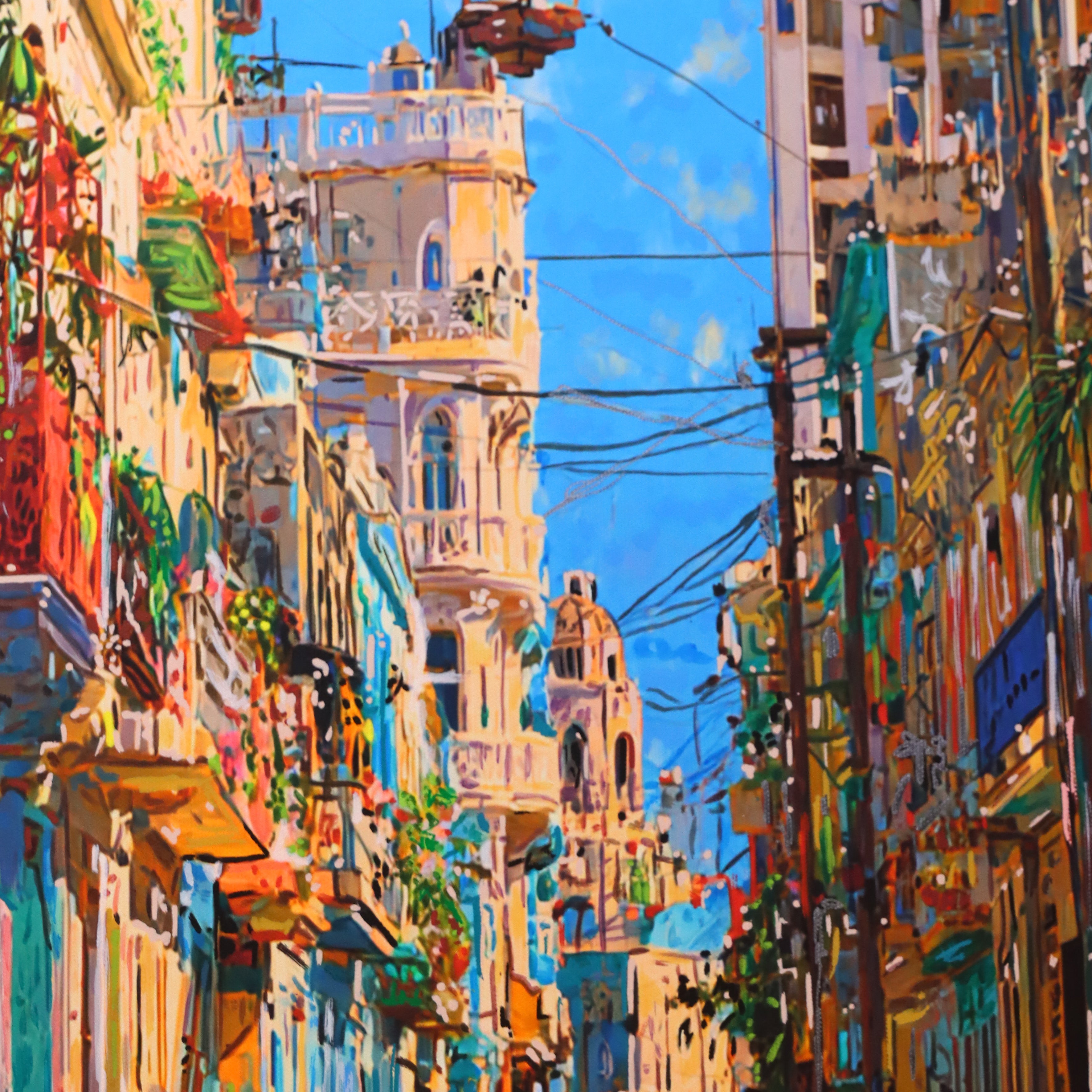 The Long Way Round Original Painting