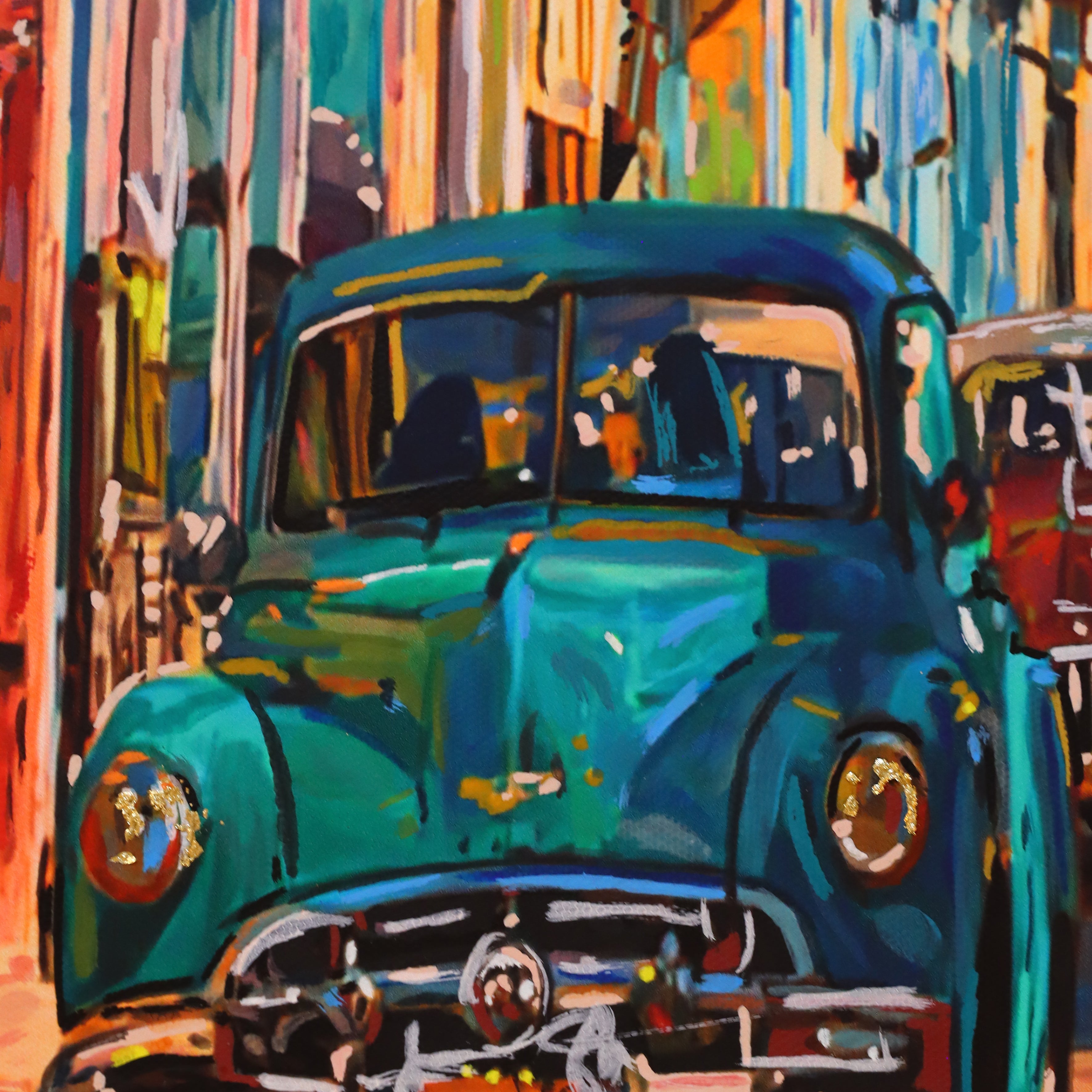 The Long Way Round Original Painting