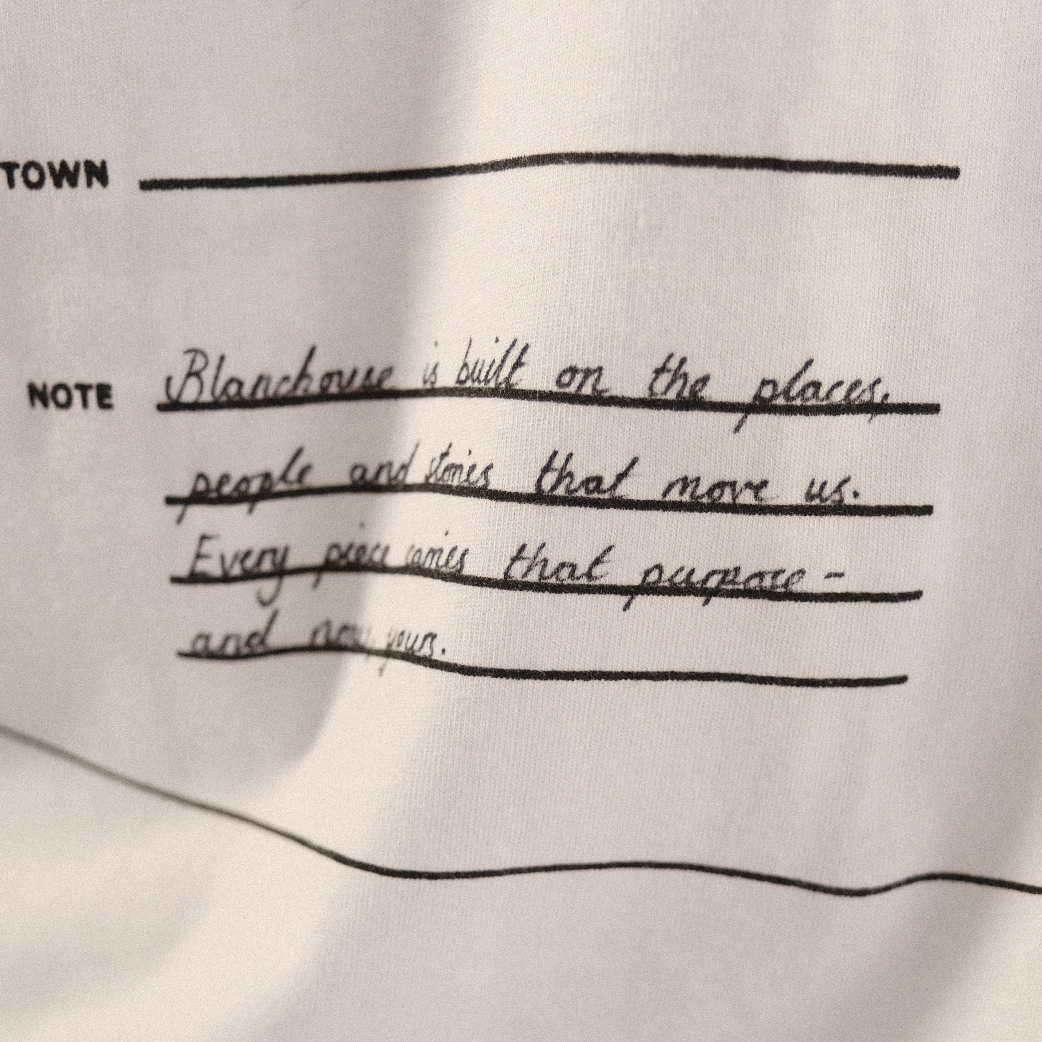 Handwritten Limited Edition T-shirt - White