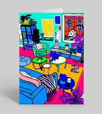 Afterparty greeting card