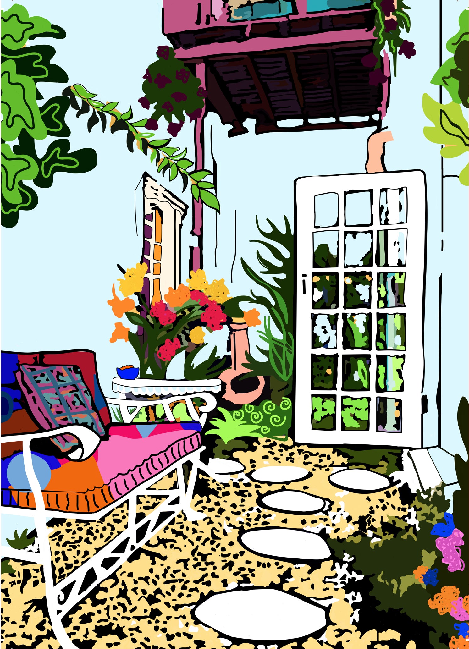 Greenwich Home greeting card