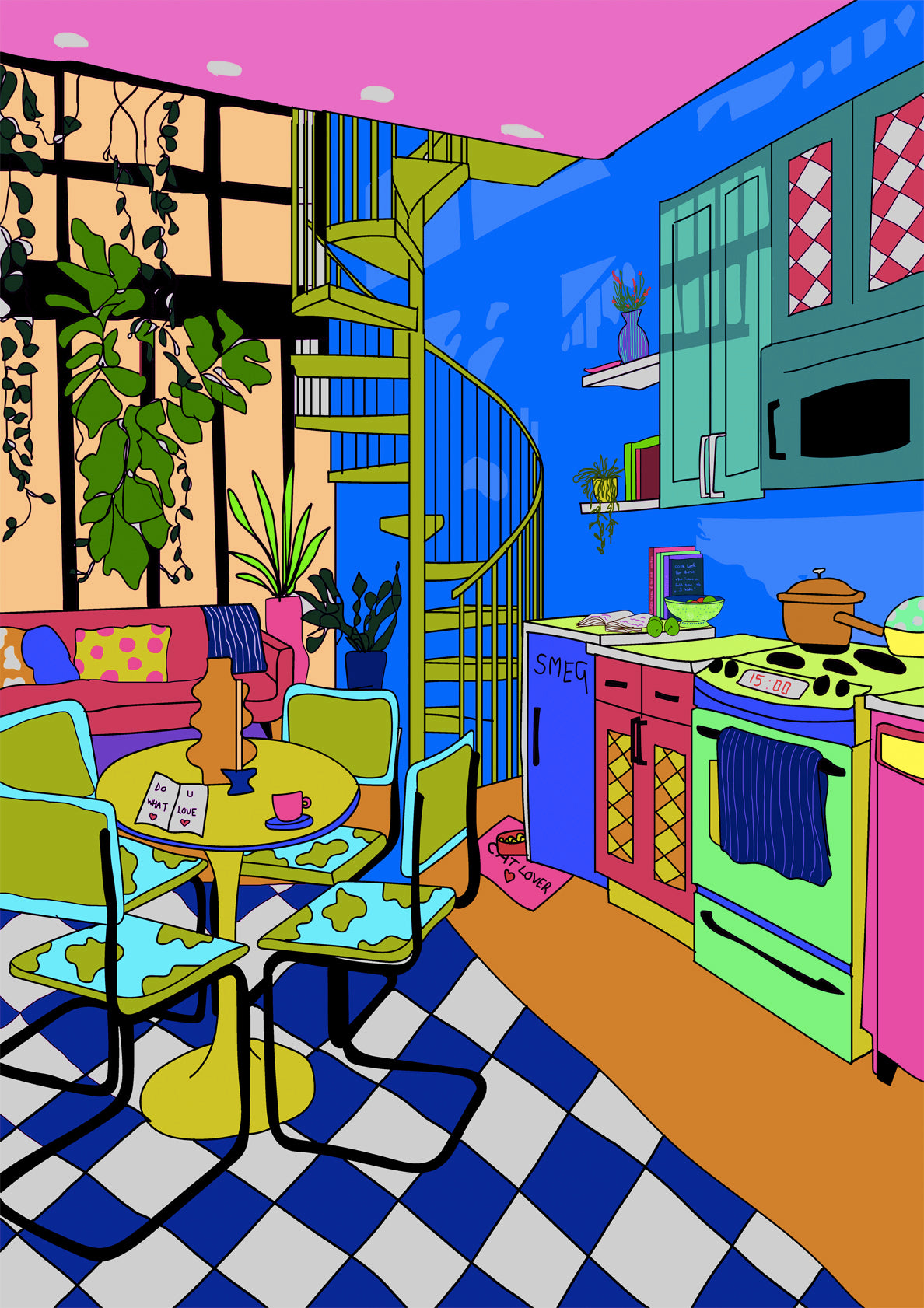 Peckham Home greeting card