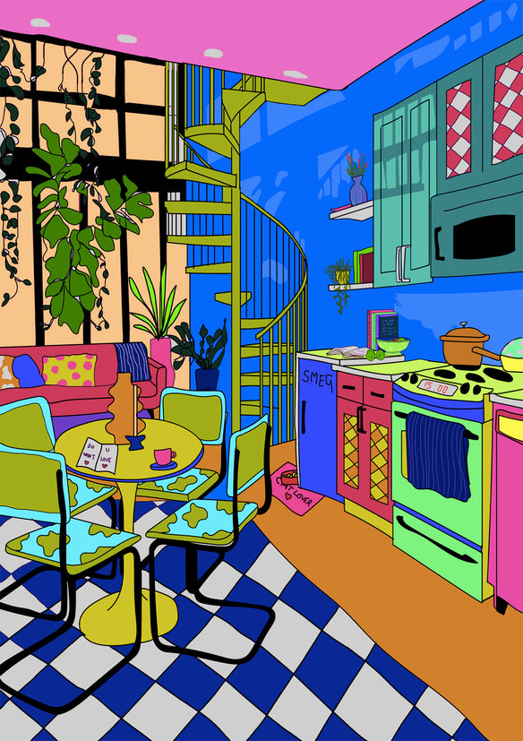 Peckham Home greeting card