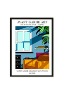 September Shadows Blue