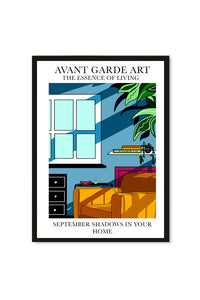 September Shadows Blue