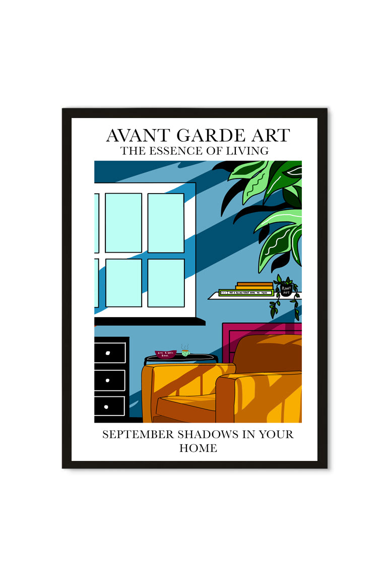 September Shadows Blue